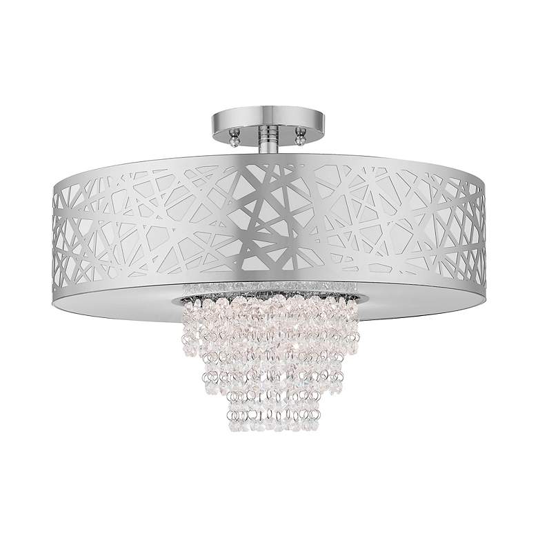 Image 3 4 Light Polished Chrome Ceiling Mount more views