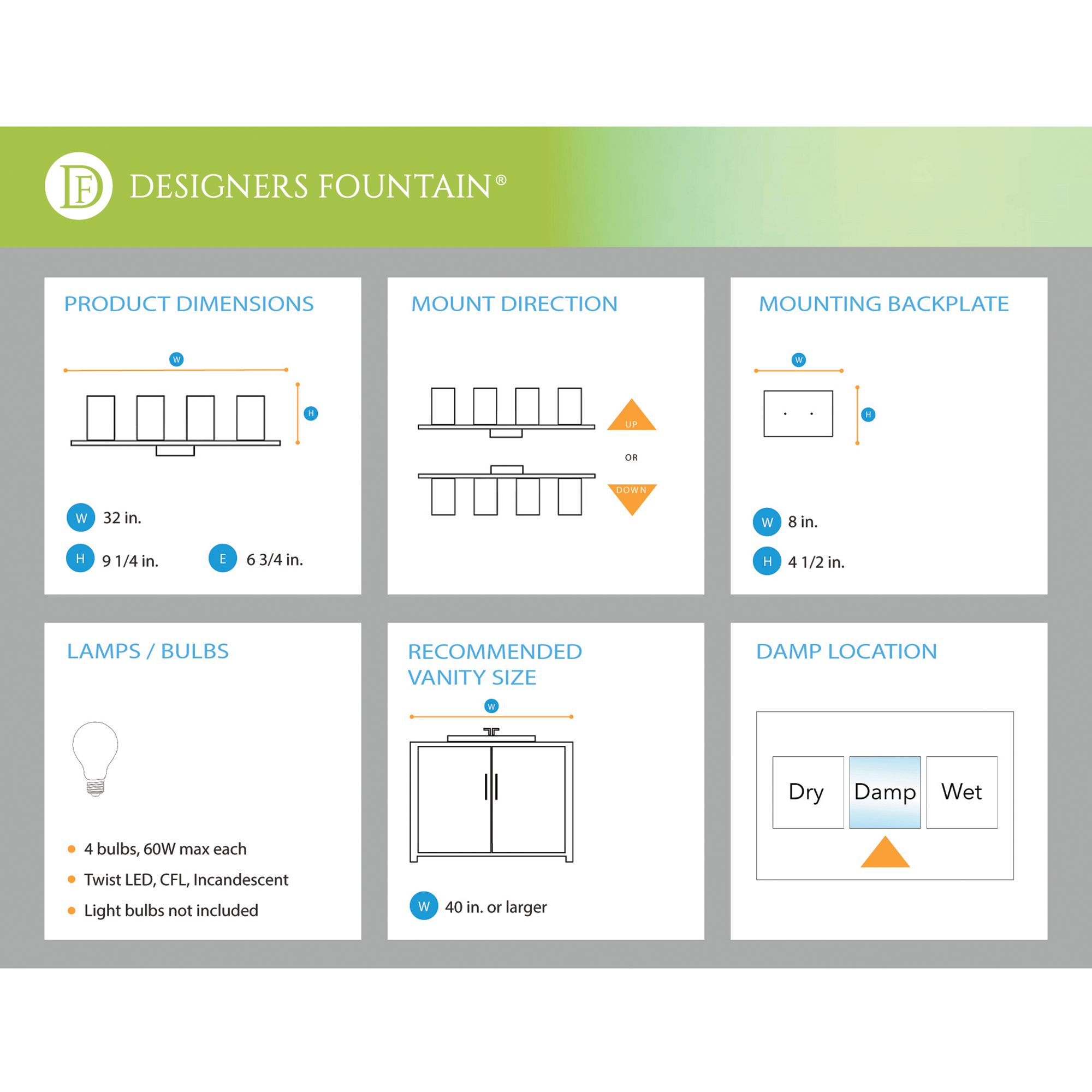 Image 3 4 Light Vanity more views