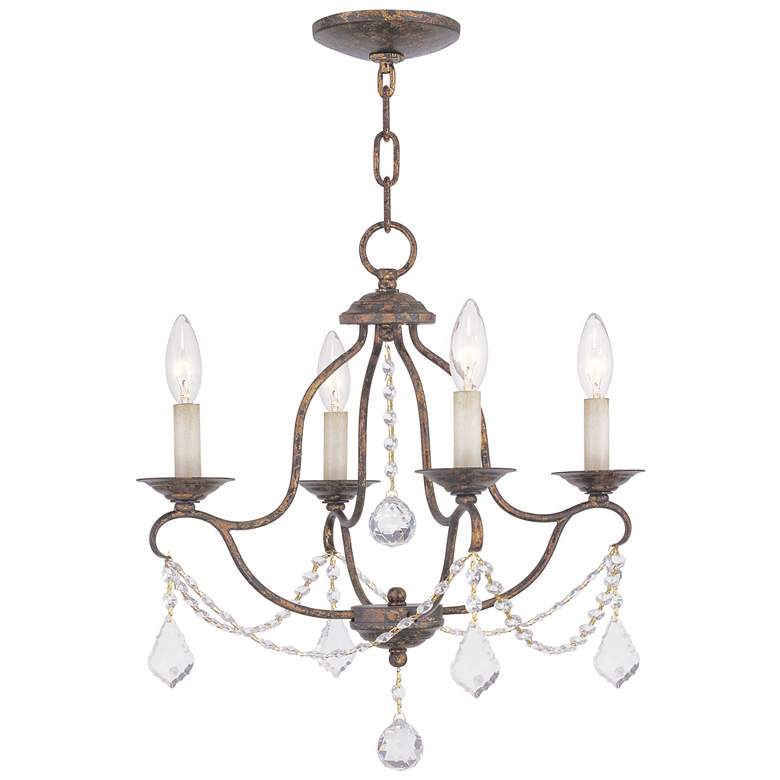 Image 1 4 Light Venetian Golden Bronze Chandelier