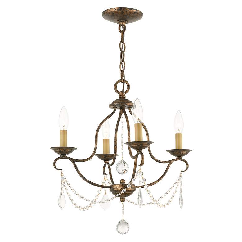 Image 5 4 Light Venetian Golden Bronze Chandelier more views
