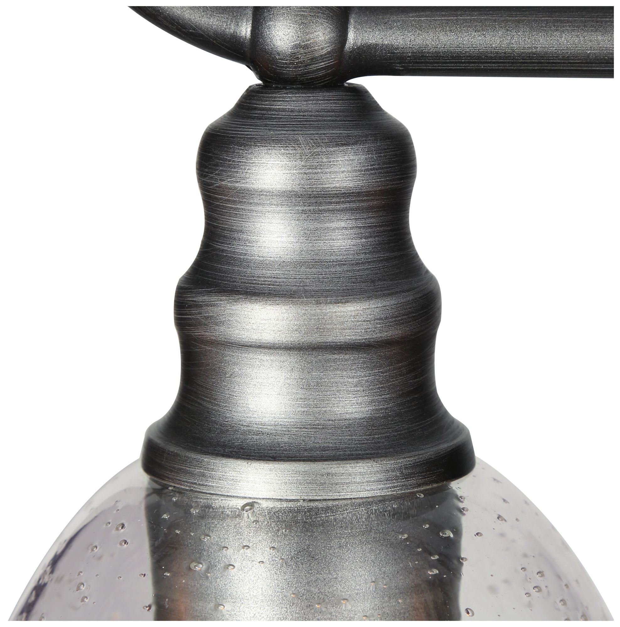 Image 5 4-Lights 32"W Industrial Linear Island Pendant Light Antique Silver more views