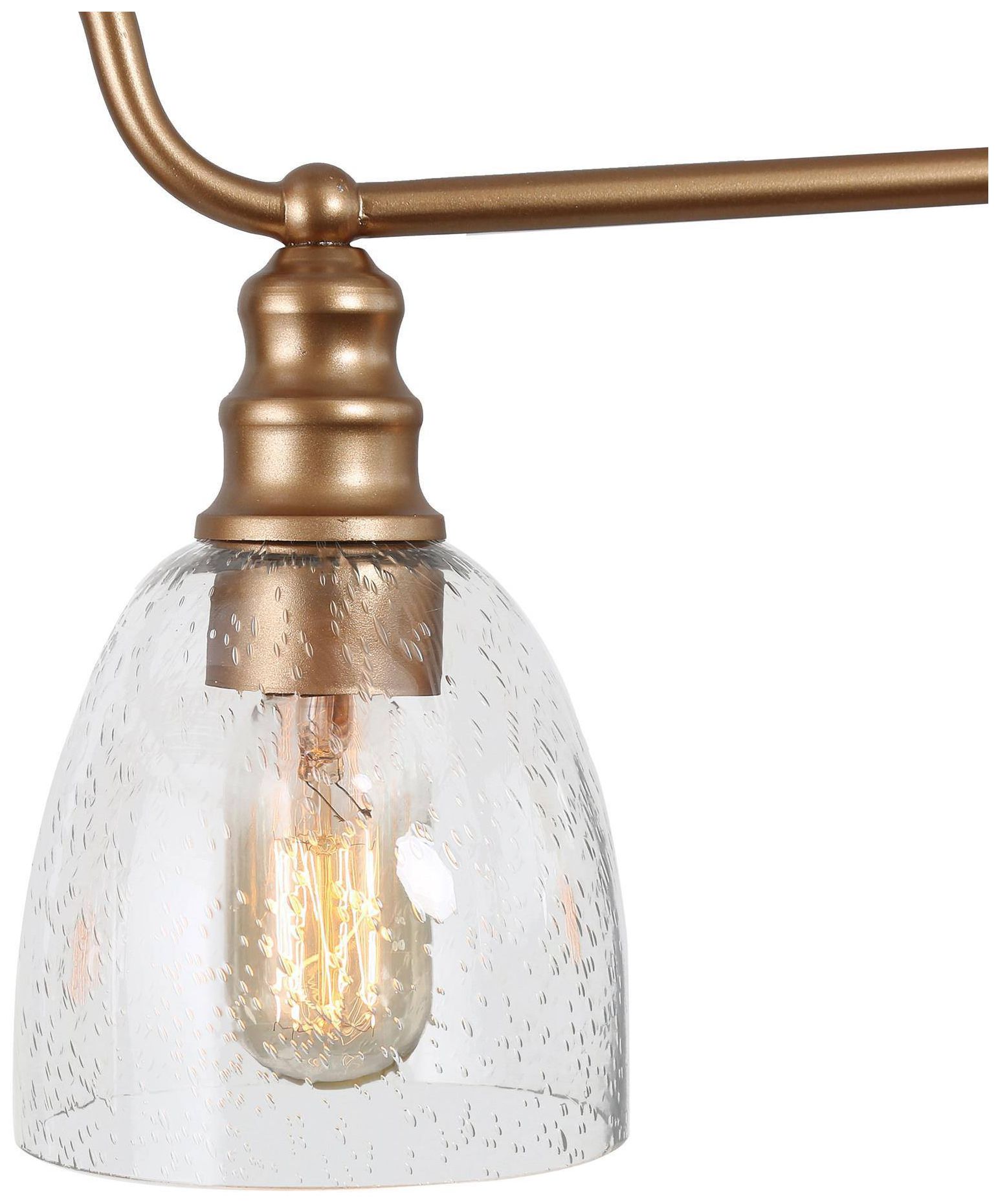 Image 5 4-Lights 32"W Linear Island Pendant Light Chandelier more views