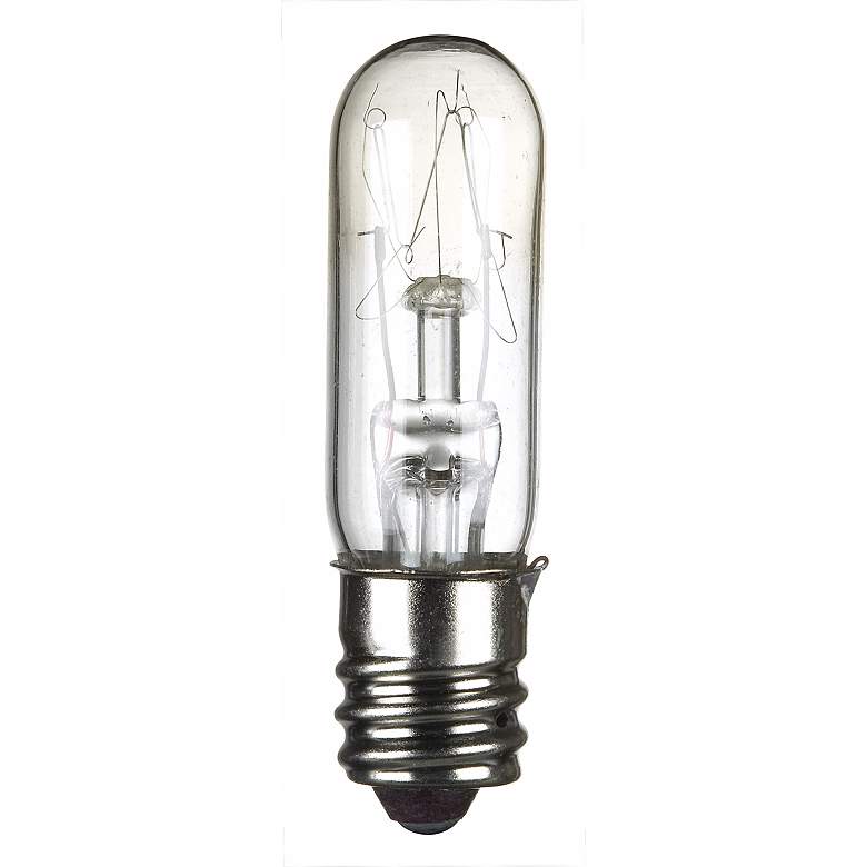 Image 1 4-Pack 15-Watt Clear Candelabra Tube Light Bulbs