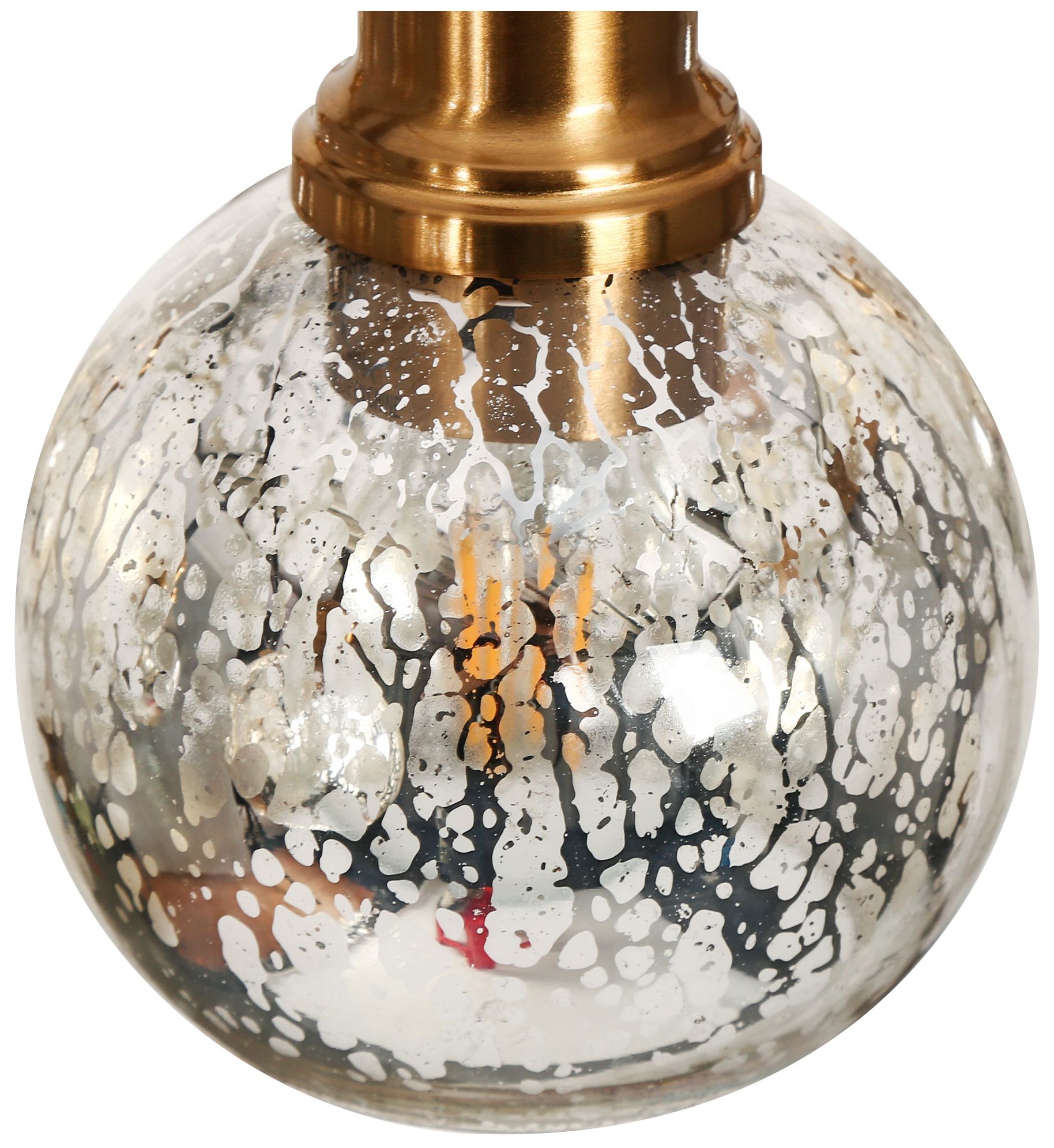 Image 7 40.5" Wide Matte Black and Polished Brass Gold Linear 8-Light Chandeli more views