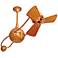 40" Matthews Brisa 2000 Lunar Copper Ceiling Fan with Wall Control