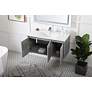 5_40 Inch Single Bathroom Floating Vanity more views