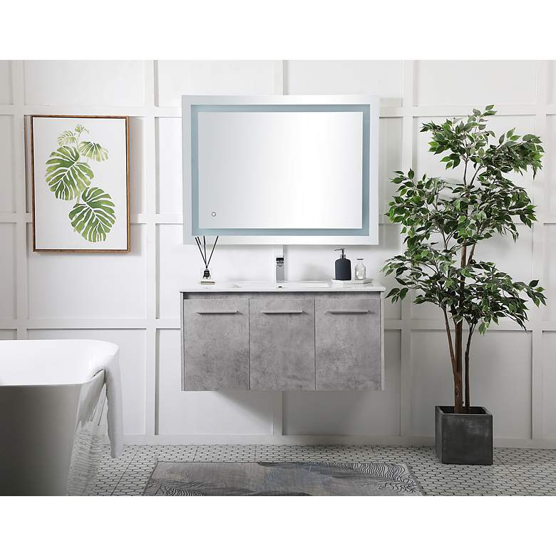 Image 7 40 Inch Single Bathroom Floating Vanity more views