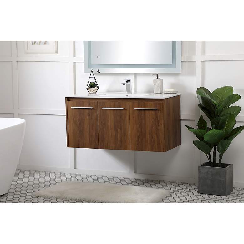 Image 4 40 Inch Single Bathroom Floating Vanity more views