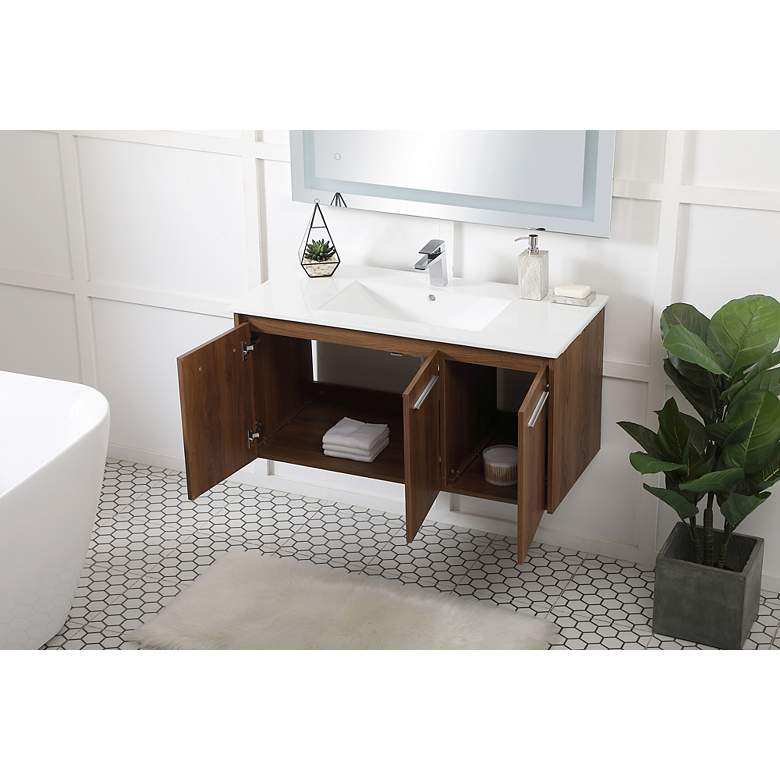 Image 5 40 Inch Single Bathroom Floating Vanity more views