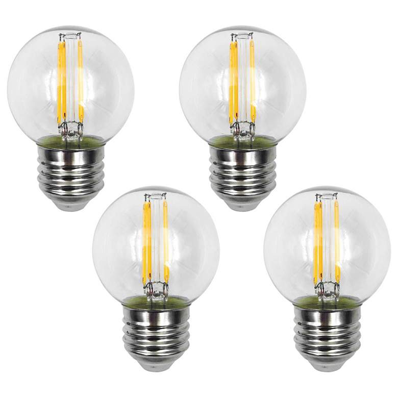 Image 1 40 Watt Equivalent Clear 4 Watt LED Dimmable Standard 4-Pack