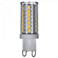40 Watt Equivalent Satco 5W LED Clear G9 Double Loop T4 Light Bulb