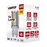 7_40 Watt Equivalent Satco 5W LED Clear G9 Double Loop T4 Light Bulb more views