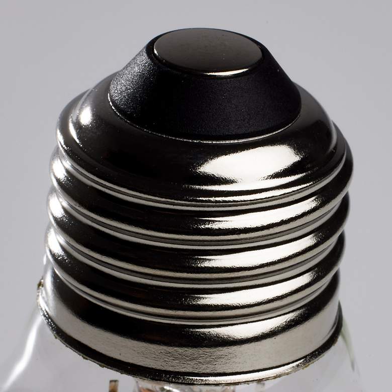 Image 3 40 Watt Equivalent Satco Clear 4W LED Dimmable Standard CA10 more views