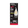 5_40 Watt Equivalent Satco Clear 4W LED Dimmable Standard CA10 more views