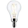 2_40 Watt Equivalent Satco Clear 5.5W LED Dimmable E12 2-Pack more views