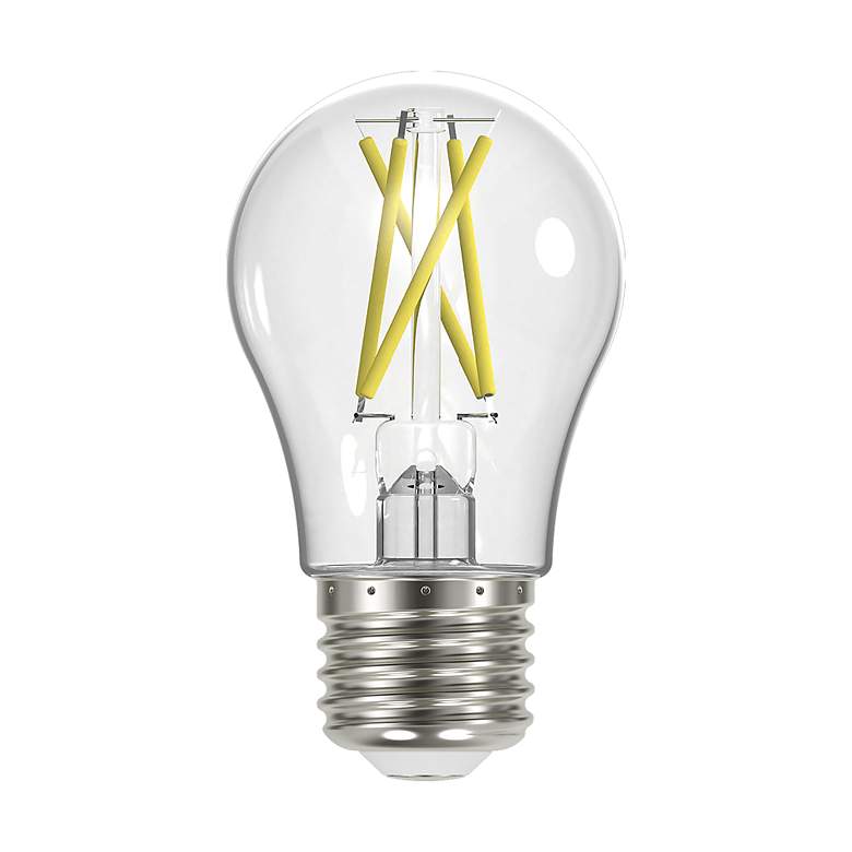 Image 1 40 Watt Equivalent Satco Clear 5W 5000K LED Dimmable E26 A15