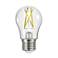 40 Watt Equivalent Satco Clear 5W 5000K LED Dimmable E26 A15