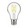 40 Watt Equivalent Satco Clear 5W 5000K LED Dimmable E26 A19