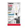 2_40 Watt Equivalent Satco Clear 5W 5000K LED Dimmable E26 A19 more views