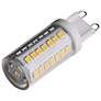 2_40 Watt Equivalent Satco Clear 5W LED Dimmable Bi-Pin Bulb more views