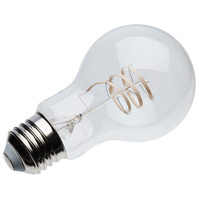 Image 3 40 Watt Equivalent Satco Clear 6W LED Dimmable Standard Bulb more views