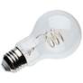 3_40 Watt Equivalent Satco Clear 6W LED Dimmable Standard Bulb more views