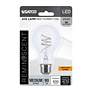 5_40 Watt Equivalent Satco Clear 6W LED Dimmable Standard Bulb more views