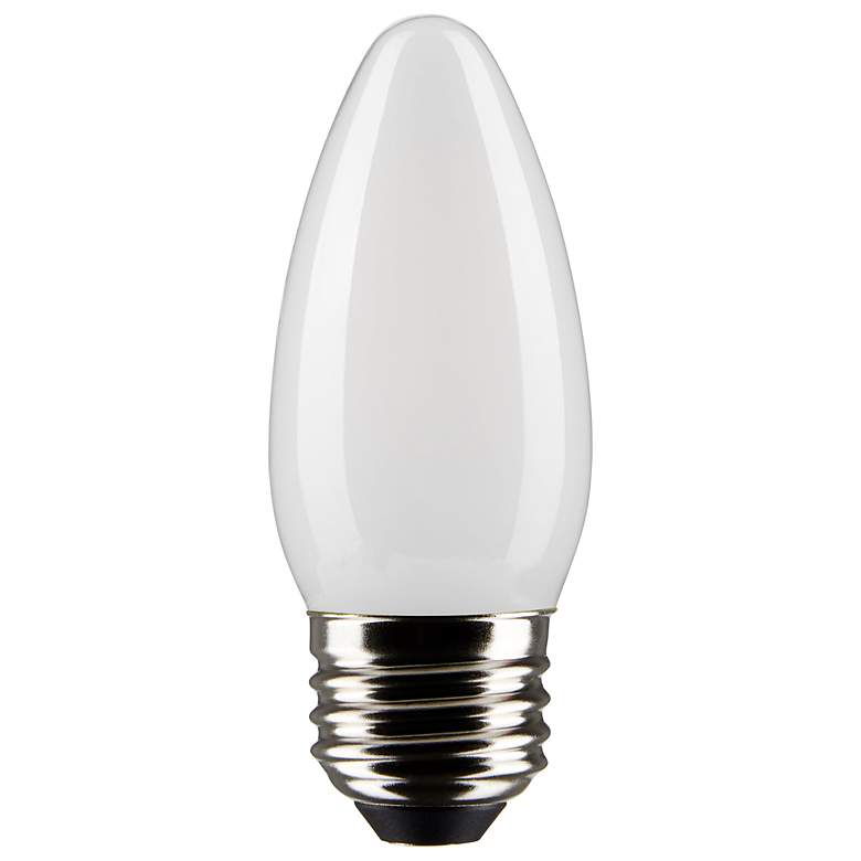 Image 1 40 Watt Equivalent Satco Frost 4W LED Dimmable Standard Bulb