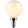 2_40 Watt Equivalent Satco White 4.5W LED Dimmable E12 2-Pack more views