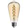 40 Watt Equivalent Tesler Amber 4W LED Dimmable ST21 Bulb
