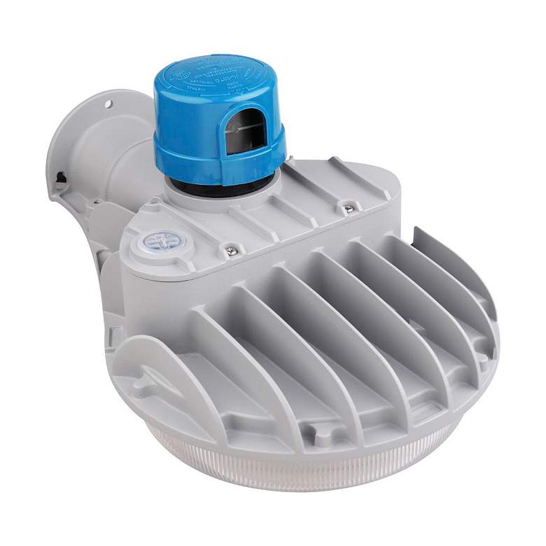 Image 3 40 Watt LED Area Light with Photocell - CCT Selectable and Dimmable - Gray more views