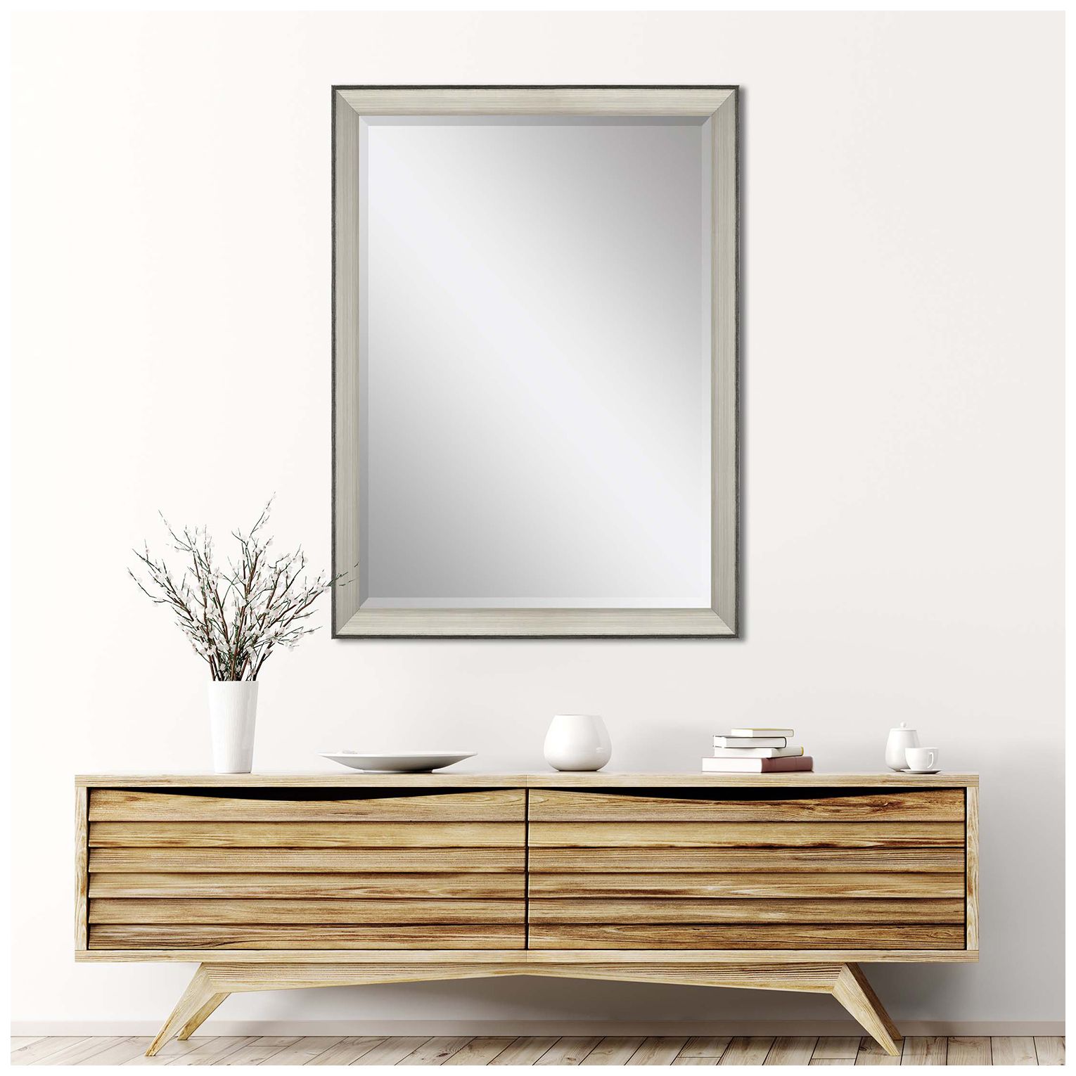 Image 4 #403 Metallic Wall Mirror - 28" x 40" more views