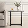 1_Uttermost Midas 24" Wide Textured Dark Bronze Accent Table in scene