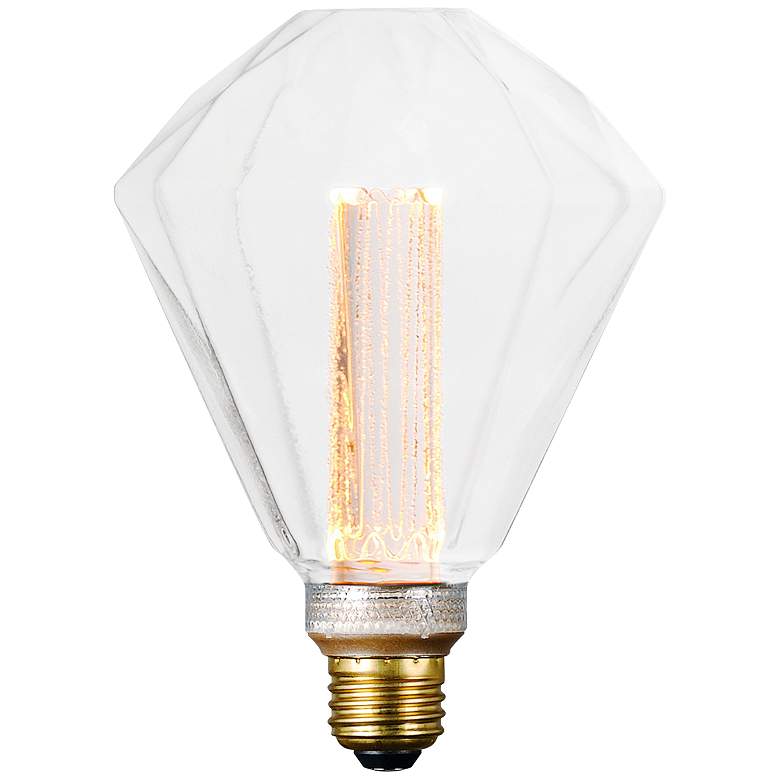 Image 1 40W Equivalent 3.5W LED Dimmable Diamond Clear Bulb
