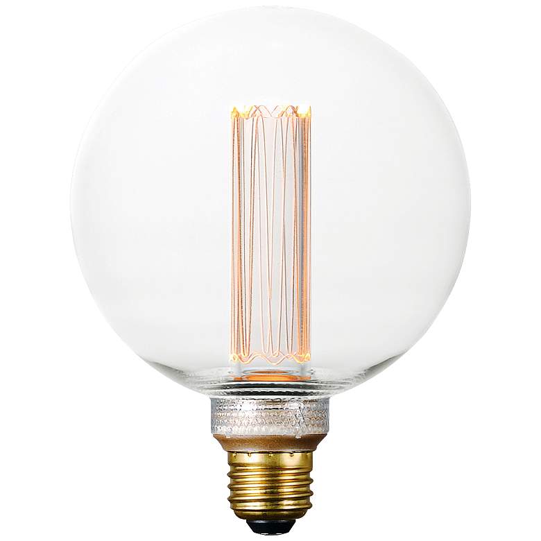 Image 1 40W Equivalent 3.5W LED Dimmable Standard G40 Clear Bulb