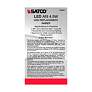 5_40W Equivalent 4.5W LED Dimmable E26 2000K Amber A19 Light Bulb by Satco more views