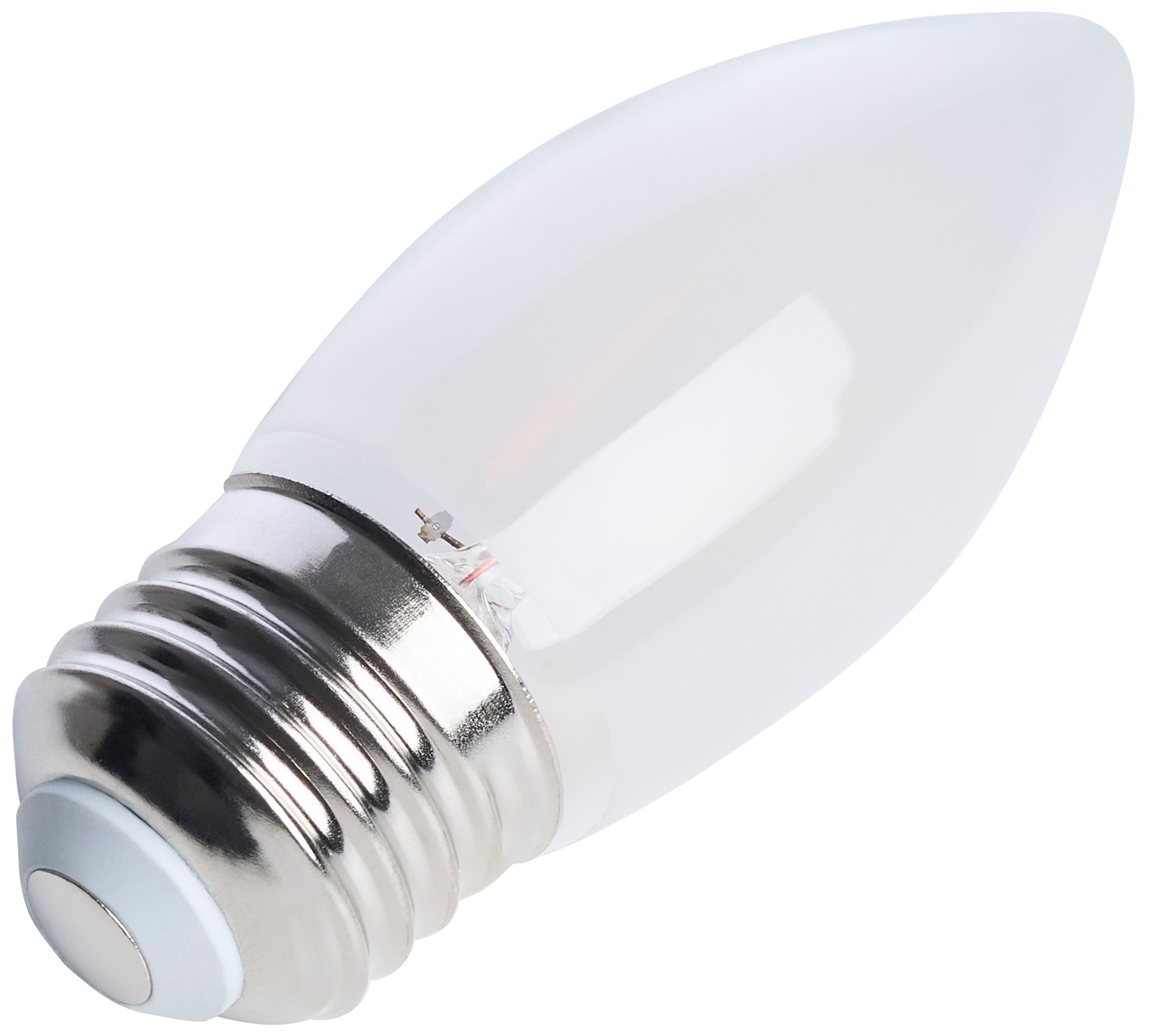 Thumbnail3 of 40W Equivalent 4W Dimmable LED Filament Standard Base Bulb by Satco more views