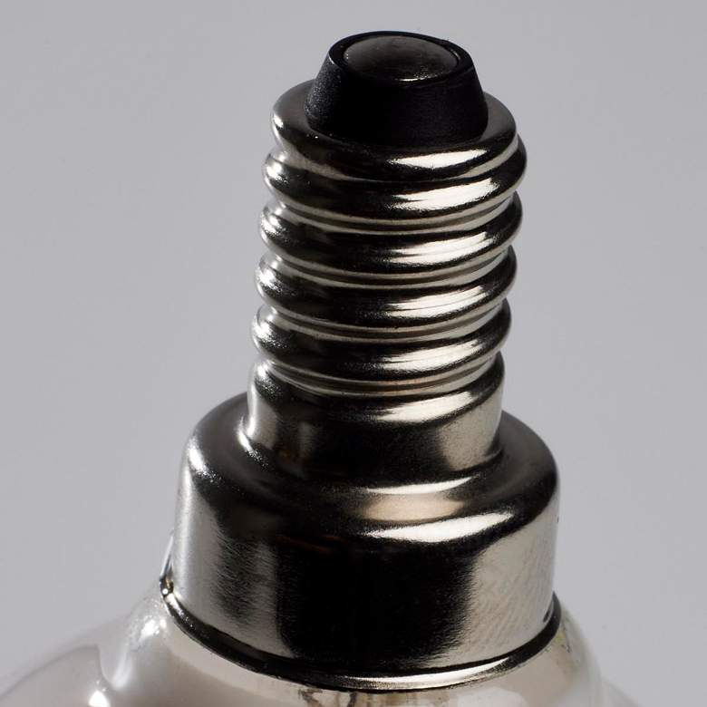 Image 3 40W Equivalent 4W LED B11 Frosted Candelabra 3000K Dimmable Bulb by Satco more views