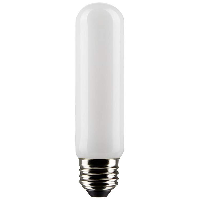 Image 1 40W Equivalent 5.5W Dimmable Standard White T10 LED Tube Bulb by Satco