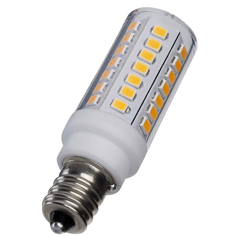 Image 1 40W Equivalent 5W LED Candelabra Base E12 Dimmable Light Bulb