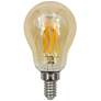 40W Equivalent Amber 4.5W LED Dimmable E12 Base Bulb