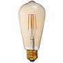 Thumbnail3 of 40W Equivalent Amber 4W LED Dimmable Standard Edison 6-Pack more views