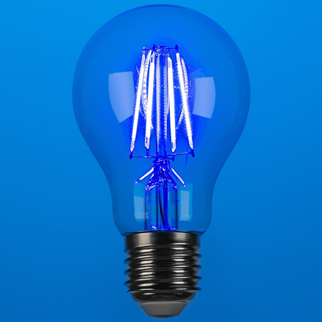 40W Equivalent Blue 4W LED Dimmable Standard Party Bulb