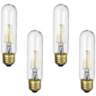 40W Equivalent Clear 4.5W LED Dimmable Standard T10 4-Pack