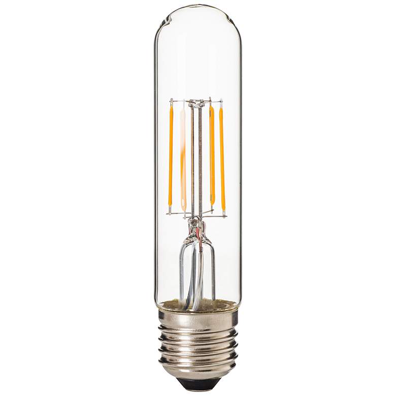 Image 1 40W Equivalent Clear 4.5W LED Dimmable Standard T10 Bulb