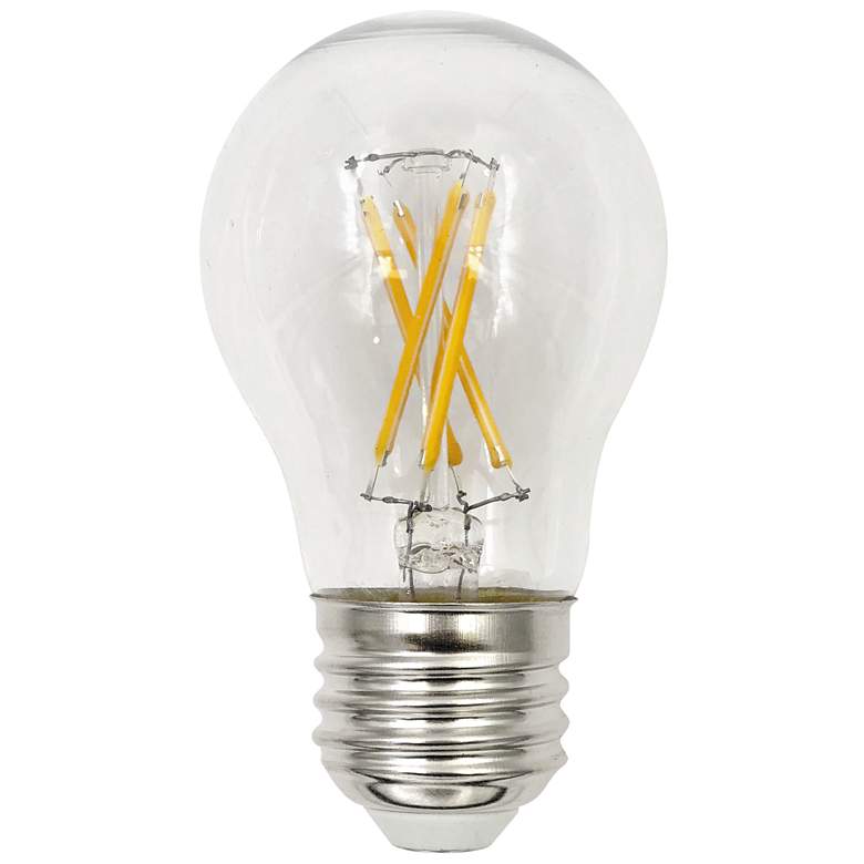Image 2 40W Equivalent Clear 4 Watt LED Dimmable Standard A15 4-Pack Tesler Bulbs more views