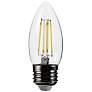 Thumbnail1 of 40W Equivalent Clear 4W 12 Volt Non-Dimmable E26 Torpedo