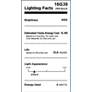 2_40W Equivalent Clear 4W LED Dimmable Flame-Tip Candelabra Bulb by Tesler more views