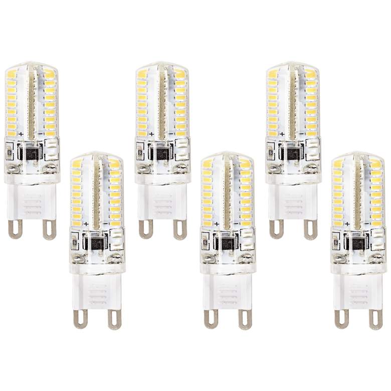 Image 1 40W Equivalent Clear 4W LED Dimmable G9 Bulb 6-Pack