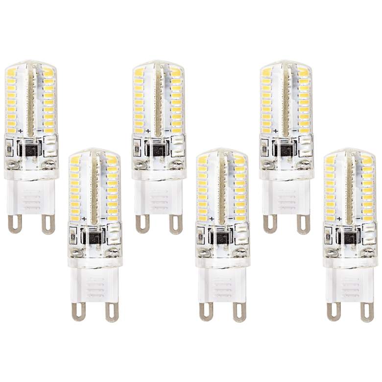 Image 1 40W Equivalent Clear 4W LED Dimmable G9 Bulb 6-Pack